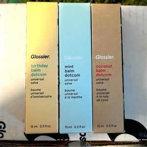Glossier Balm Dotcom trio NWT